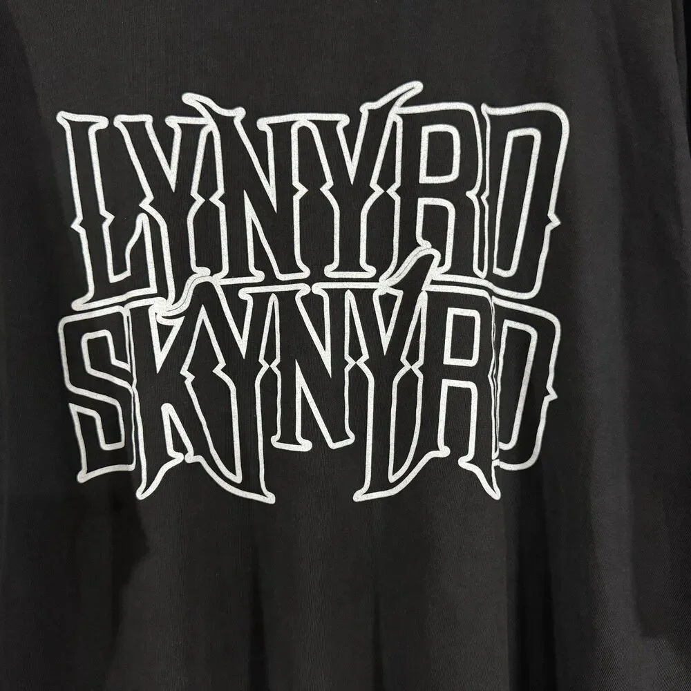 Lynyrd Skynyrd Quarter Century Double Sided Rock Band Shirt Size XL Vintage 1998